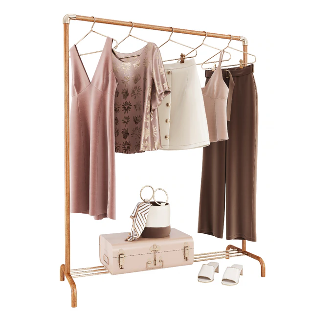 Elegant Woman Clothes Set 04 — Descargar