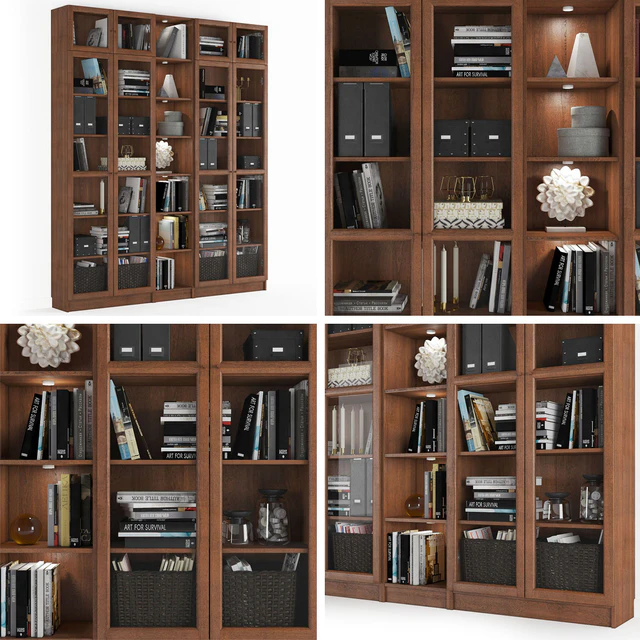 Стеллаж Билли / Оксберг Ikea.Комбинация-5 — Скачать