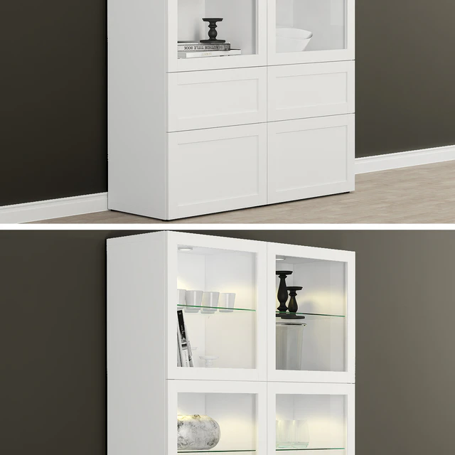 Wardrobe showcase Besta / BESTO  Hanviken, Sindvik. — Descargar