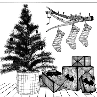 Christmas decorations 02 — Ver 3