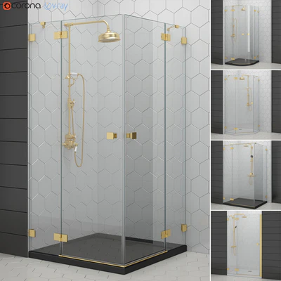 Душевые кабины и двери Radaway | Essenza gold — Вид 1