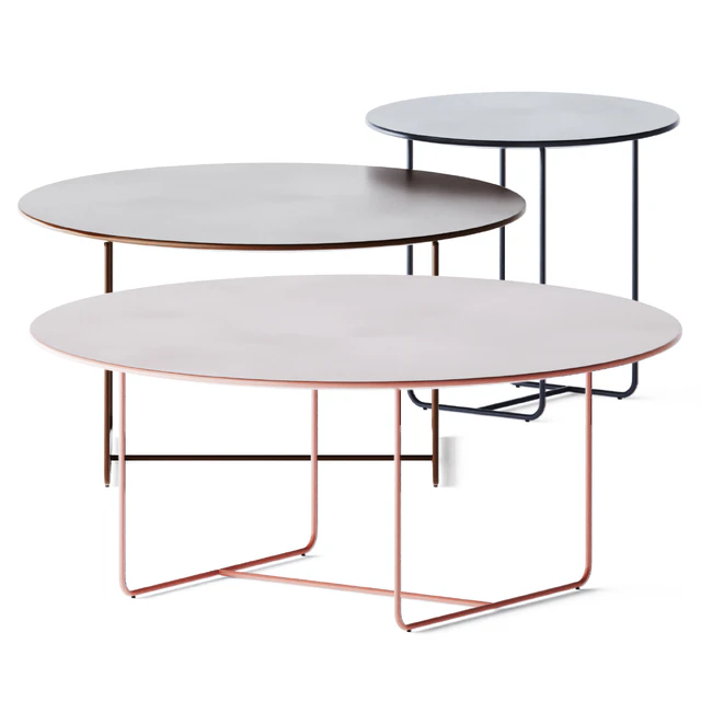 Metal Round Coffee Table Laura by Jori — Скачать