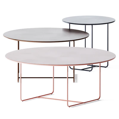Metal Round Coffee Table Laura by Jori — Вид 1
