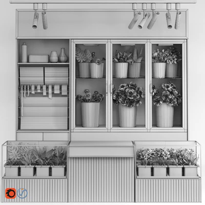 Flower Shop-refrigerated display — Ver 3