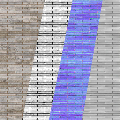Wall Brick Design-18-2K-PBR — Ver 4