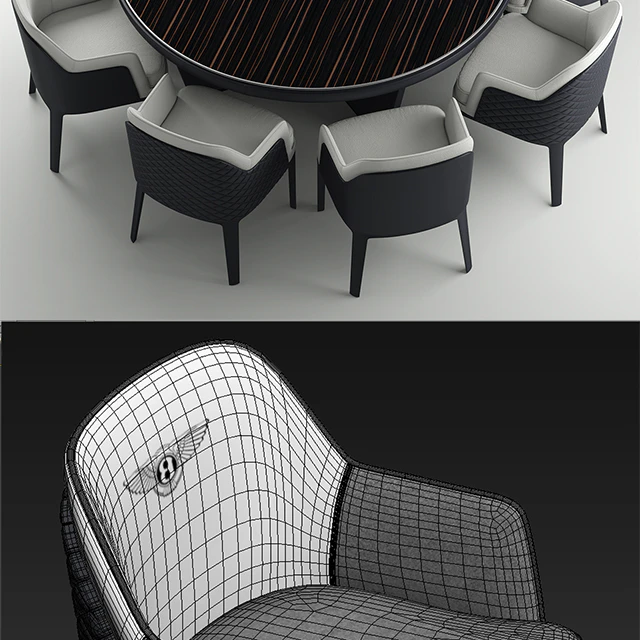 Стол и стулья bentley kendal chair — Скачать