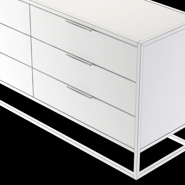 Crate and Barrel Oxford Dresser — Скачать