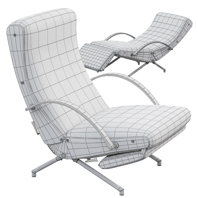 AVE TECNO P40 Lounge Chair by Borsani 1950 — Descargar