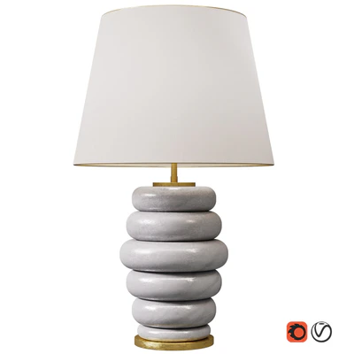 PHOEBE STACKED TABLE LAMP — Ver 1