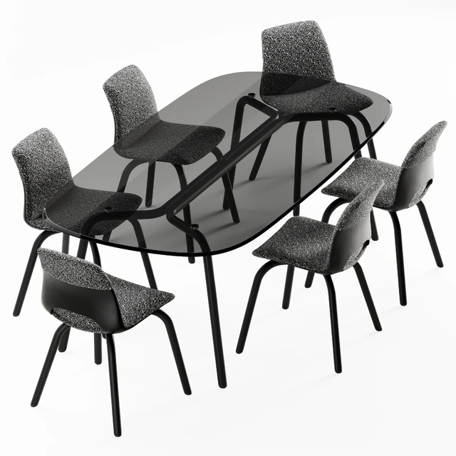 Jiu Jo Living table and chair — Descargar