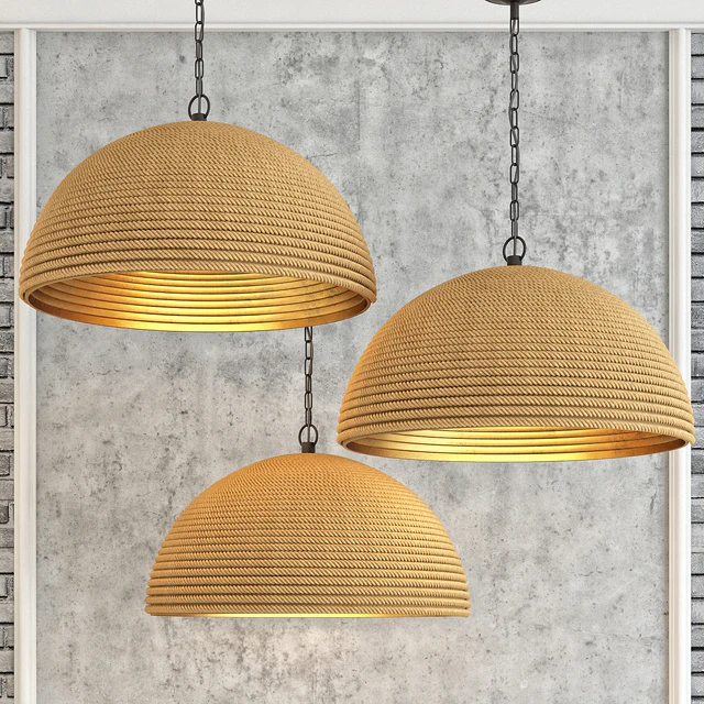 Dome rope chandelier — Descargar