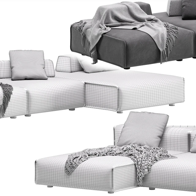 Niveaux Modular Sofa By Lema 3 — Скачать