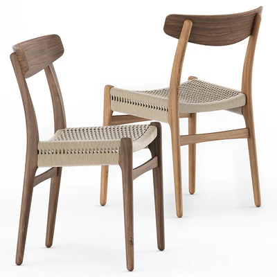 CH327 DINING TABLE, CH23 CHAIR by Carl Hansen & Son — Ver 5