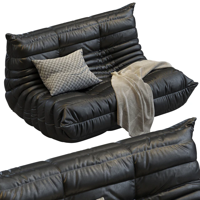 Модульный диван Togo Loveseat от Ligne Roset — Скачать