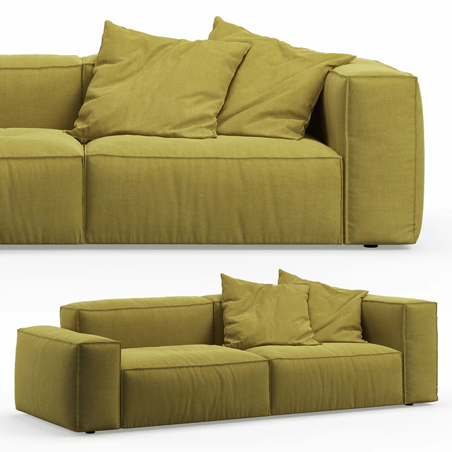 NeoWall 2 seat Sofa by Living Divani — Descargar