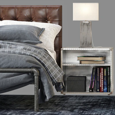 RH Finlay Platform Bed — Вид 3