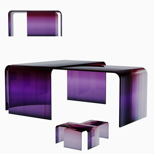 Gradient Glass Tables — Descargar