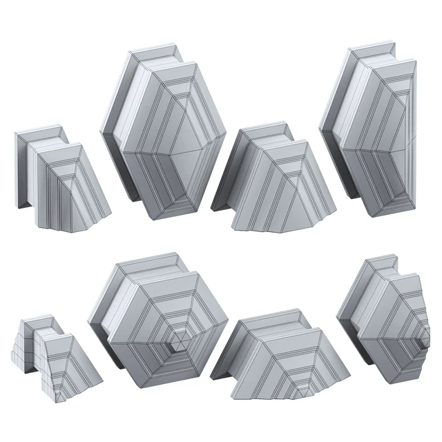 Glass blocks. Set 5. — Descargar