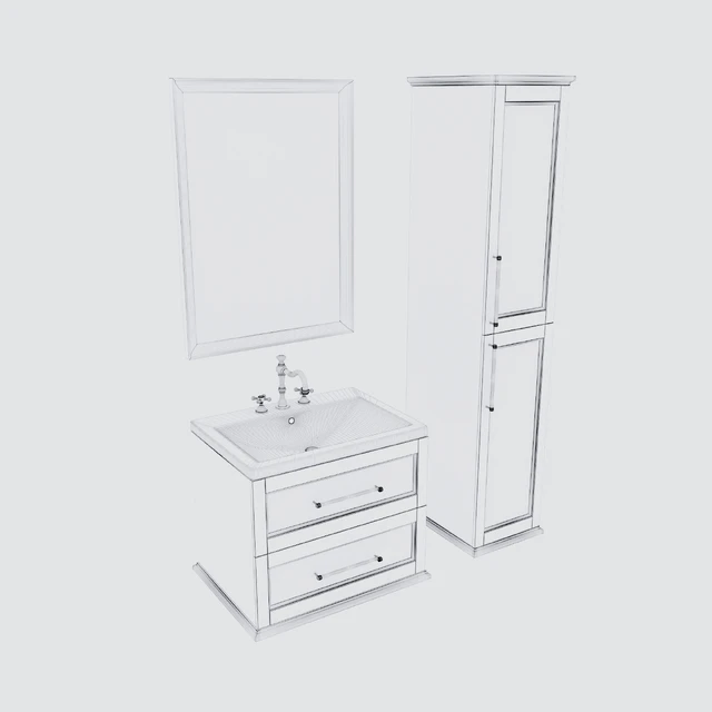 Bathroom furniture set (Alligator) — Descargar
