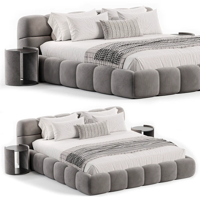 Tufty Bed By B&B Italia — Descargar