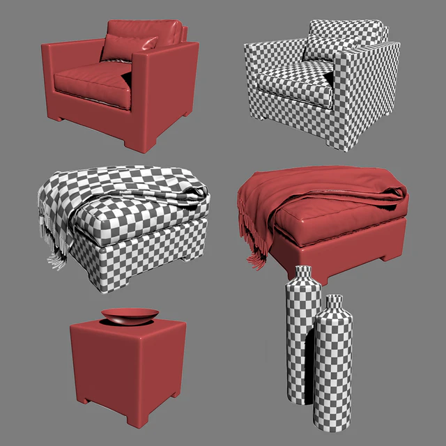 Crate & Barrel - Ventura Lounge Collection - Set II — Скачать