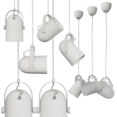 Modern Nordic Angled Drop Light by Ganeep — Вид 3