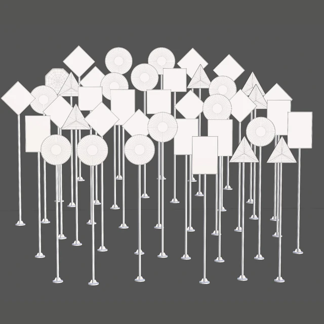 Street sign-set 01 — Descargar
