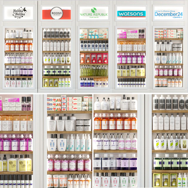 Watson. A set of cosmetics and care products. Beauty Salon and Bathroom Accessories — Descargar