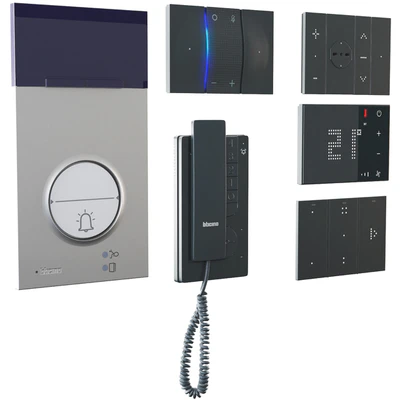 Домофонная система/Розетки и выключатели Bticino/Bticino Living Now 2022 Черный — Вид 5