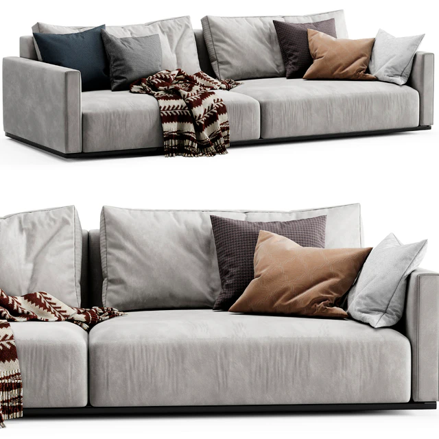Minotti Torri 2 seat sofa — Descargar