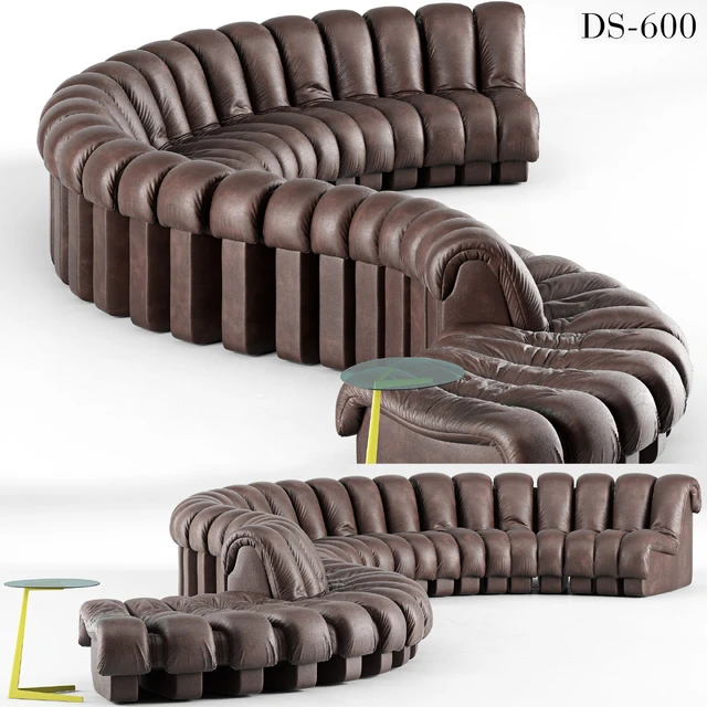 De Sede DS 600 Sofa — Descargar