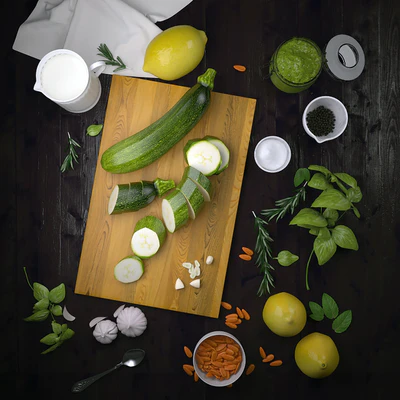 Decor with vegetables — Ver 1
