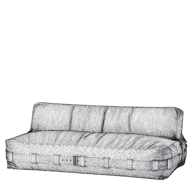 RH / CARGO LOUNGE LOVESEAT — Descargar