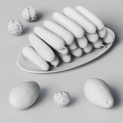 Cucumbers, chestnuts and avocados — Ver 5