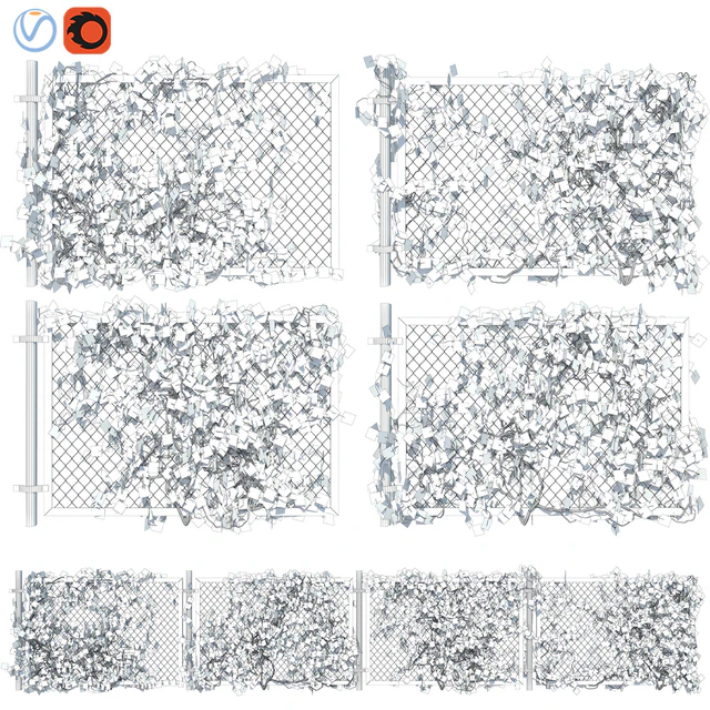 Fence with ivy v1 — Descargar