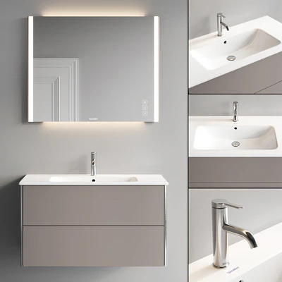 Duravit XSquare Vanity Unit Set 4 — Вид 1