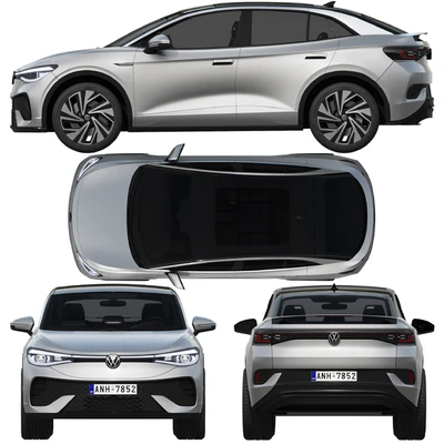 Volkswagen ID5 2022 — Вид 3