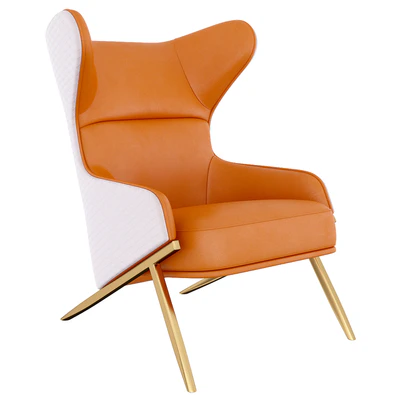 DON VITO ARMCHAIR ORANGE — Вид 1