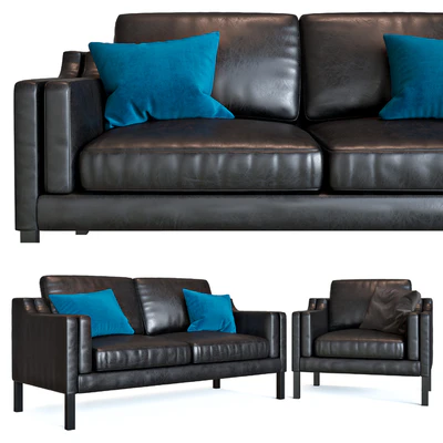 Sofa and armchair BORGE MOGENSEN — Ver 2