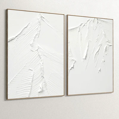 Plaster Two Photo Frame E-125 — Вид 7