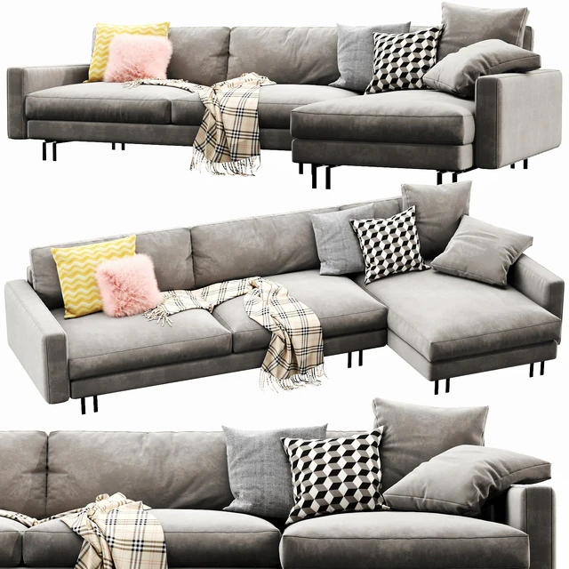Interface Blues Chaise Lounge — Скачать