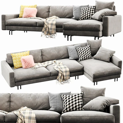 Interface Blues Chaise Lounge — Вид 4