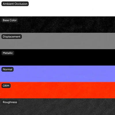 glazed ceramic pottery texture glossy black — Ver 5