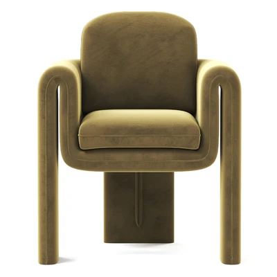 Floria Velvet Chair — Ver 4