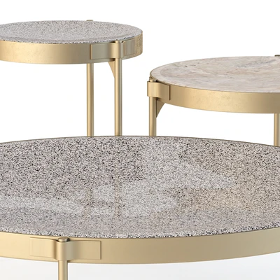Minotti TAPE CORD OUTDOOR | Table basse — Вид 2