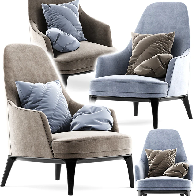 Jane Lounge Armchair Heigh — Скачать