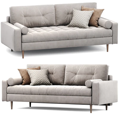 Диван СИТЕНО Бархат от Диван ру | Citeno Sofa — Вид 4