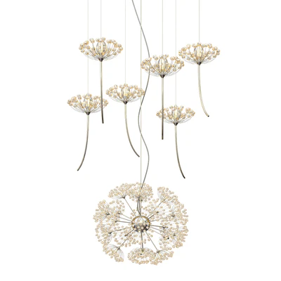 Crystal Dandelion Chandelier Northern European Style 2 — Скачать
