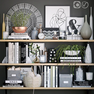 Black and white decor set 6 — Вид 1
