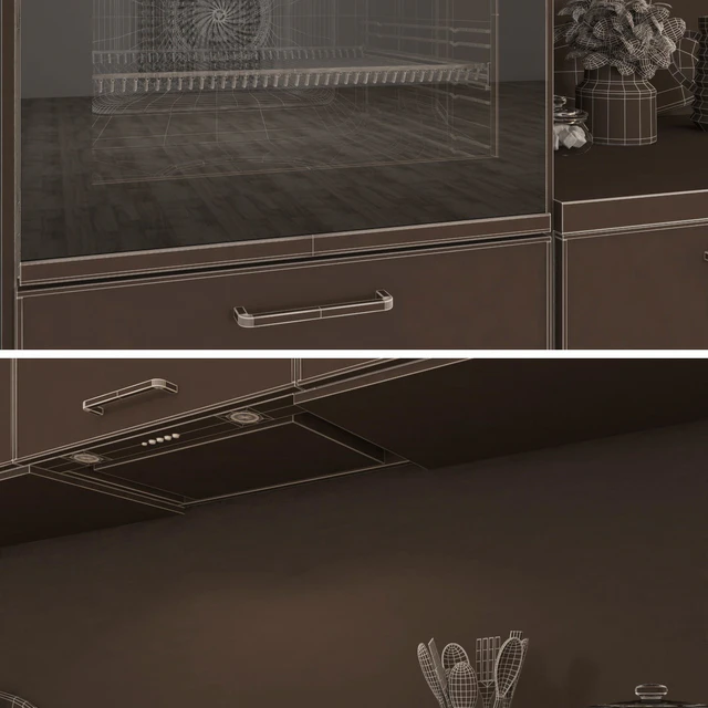 Kitchen Ikea Method Ekestad / Brown. — Descargar